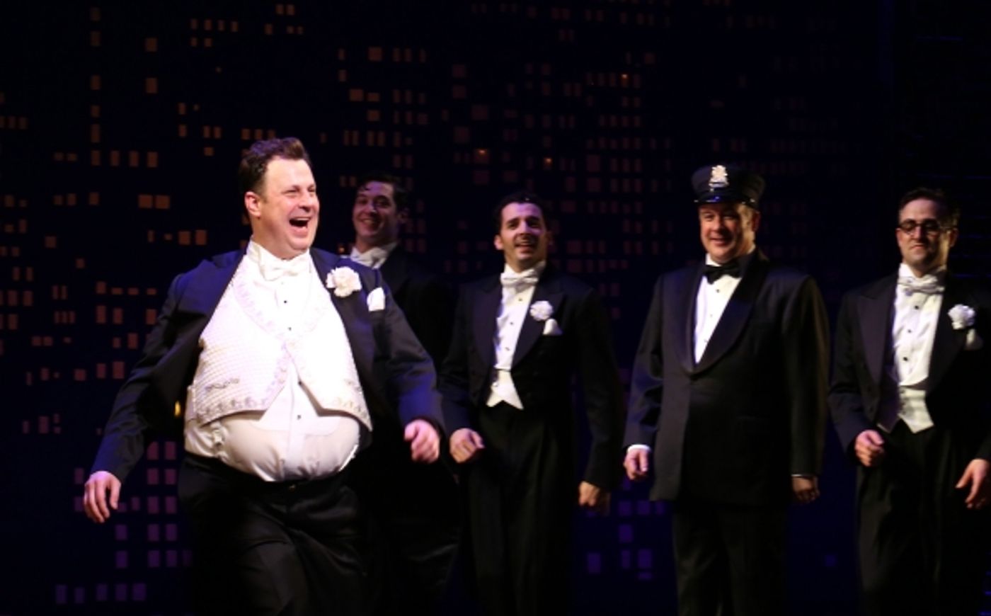 Photo Coverage: Sitting at the Top of the World! BULLETS OVER BROADWAY Cast Takes Opening Night Bows  Image