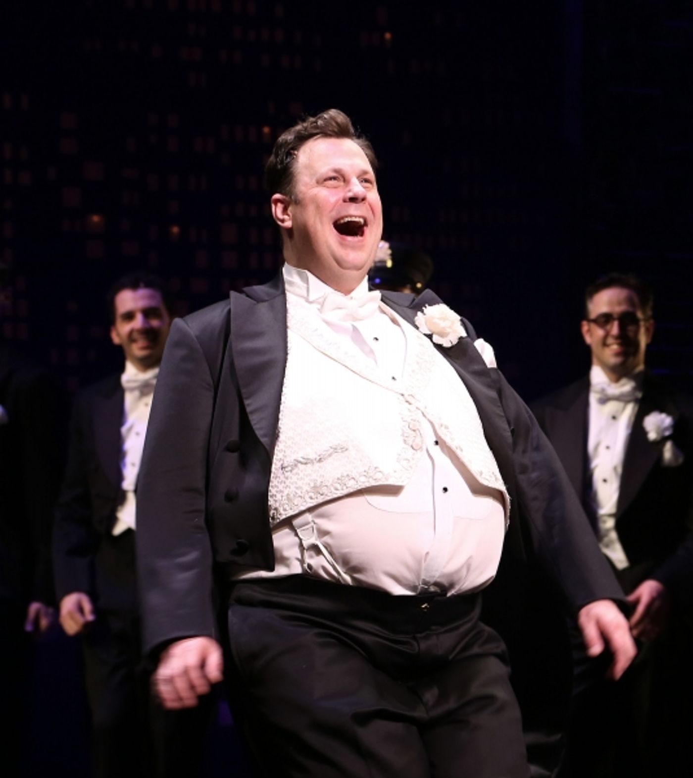 Photo Coverage: Sitting at the Top of the World! BULLETS OVER BROADWAY Cast Takes Opening Night Bows  Image