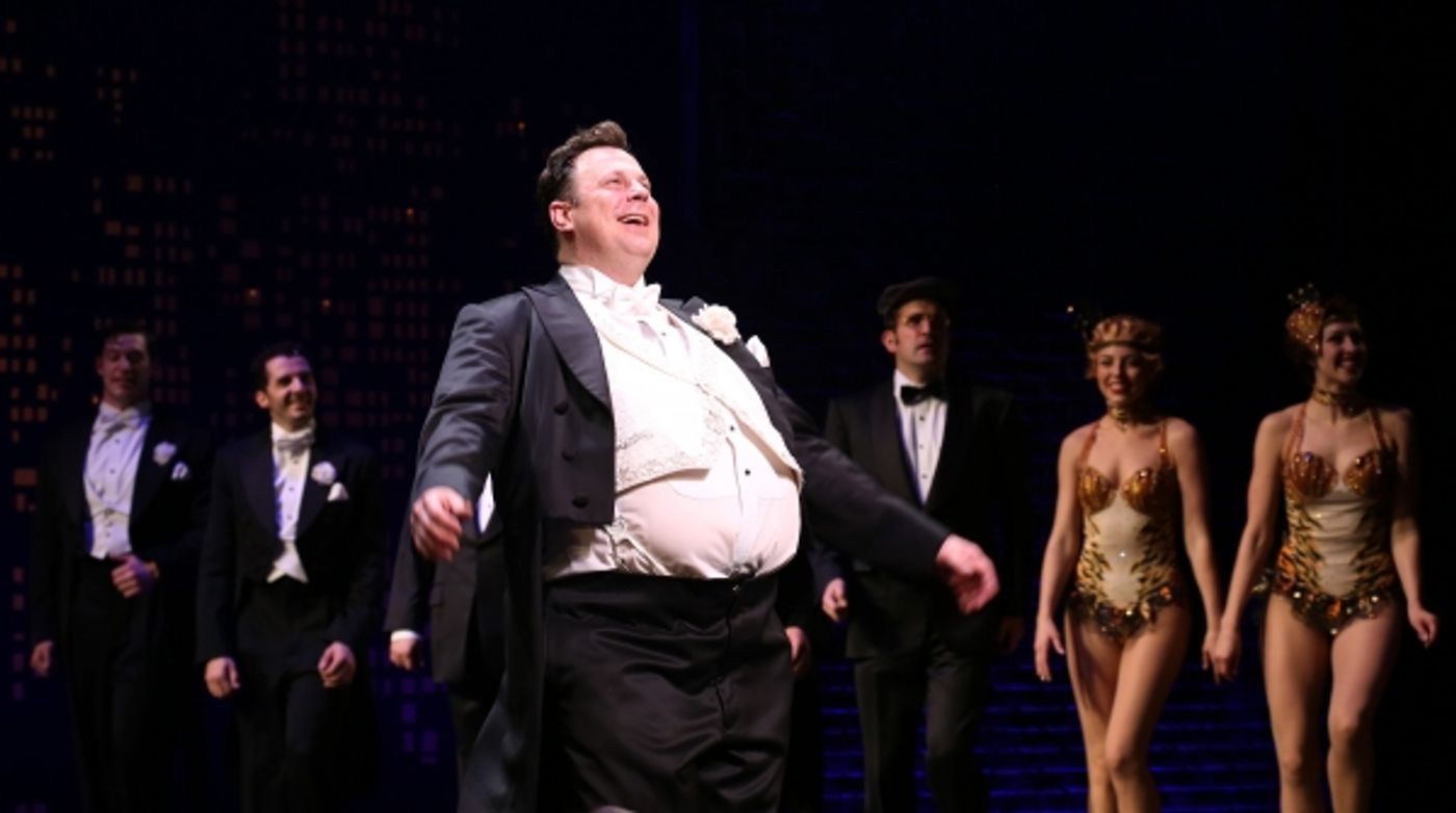 Photo Coverage: Sitting at the Top of the World! BULLETS OVER BROADWAY Cast Takes Opening Night Bows  Image