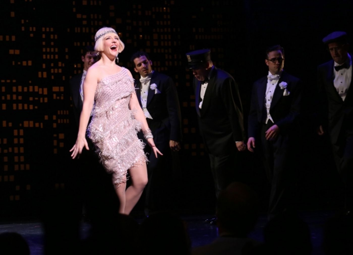 Photo Coverage: Sitting at the Top of the World! BULLETS OVER BROADWAY Cast Takes Opening Night Bows  Image