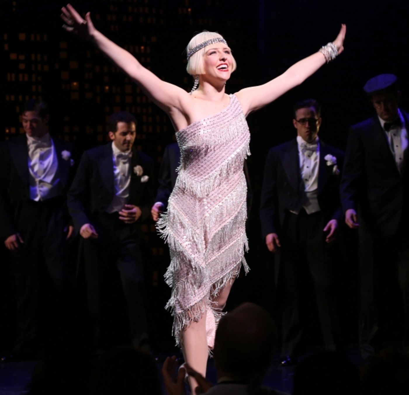 Photo Coverage: Sitting at the Top of the World! BULLETS OVER BROADWAY Cast Takes Opening Night Bows  Image
