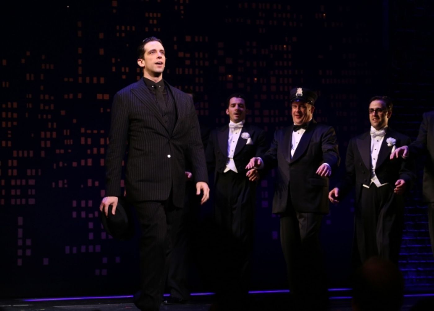 Photo Coverage: Sitting at the Top of the World! BULLETS OVER BROADWAY Cast Takes Opening Night Bows  Image