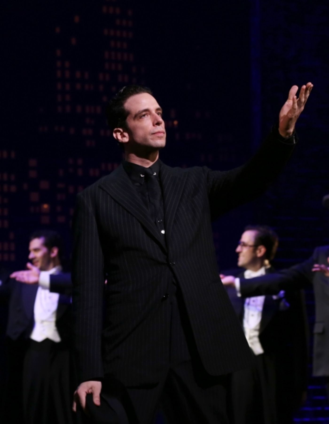 Photo Coverage: Sitting at the Top of the World! BULLETS OVER BROADWAY Cast Takes Opening Night Bows  Image