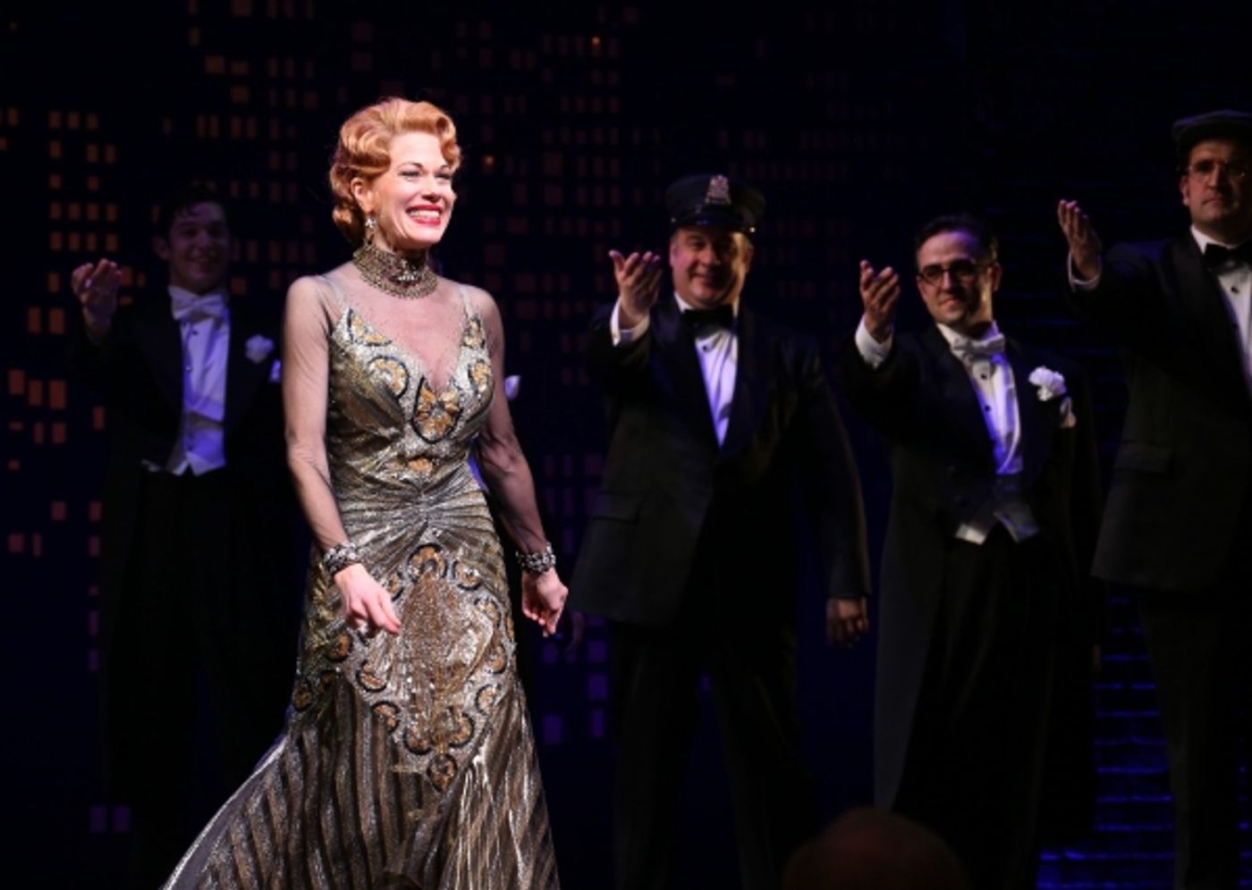 Photo Coverage: Sitting at the Top of the World! BULLETS OVER BROADWAY Cast Takes Opening Night Bows  Image