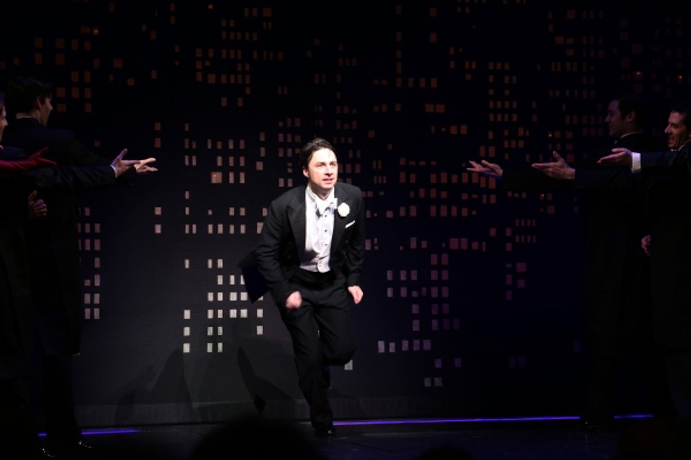 Photo Coverage: Sitting at the Top of the World! BULLETS OVER BROADWAY Cast Takes Opening Night Bows  Image