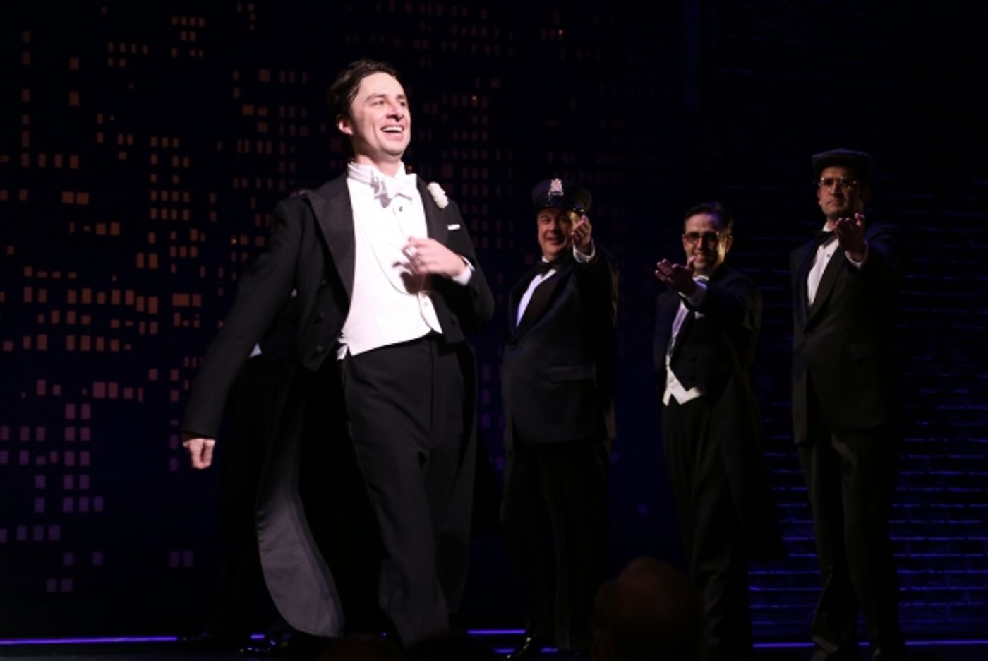 Photo Coverage: Sitting at the Top of the World! BULLETS OVER BROADWAY Cast Takes Opening Night Bows  Image