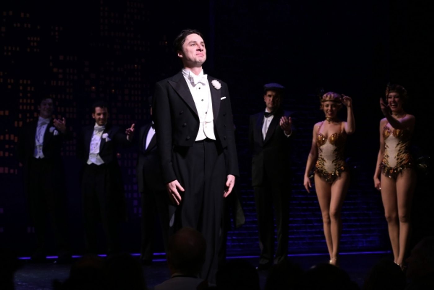Photo Coverage: Sitting at the Top of the World! BULLETS OVER BROADWAY Cast Takes Opening Night Bows  Image