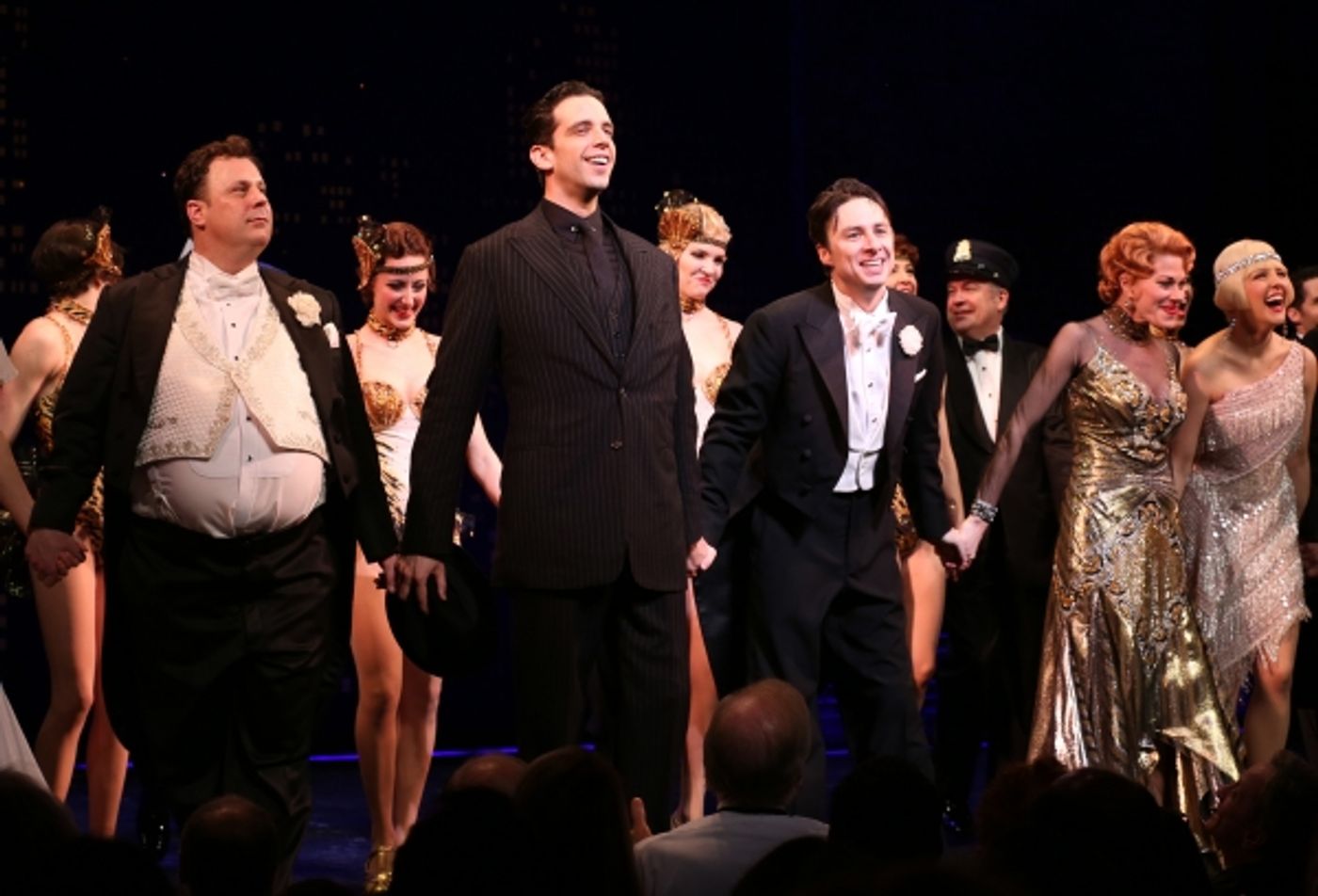 Photo Coverage: Sitting at the Top of the World! BULLETS OVER BROADWAY Cast Takes Opening Night Bows Photo Coverage: Sitting at the Top of the World! BULLETS OVER BROADWAY Cast Takes Opening Night Bows Image