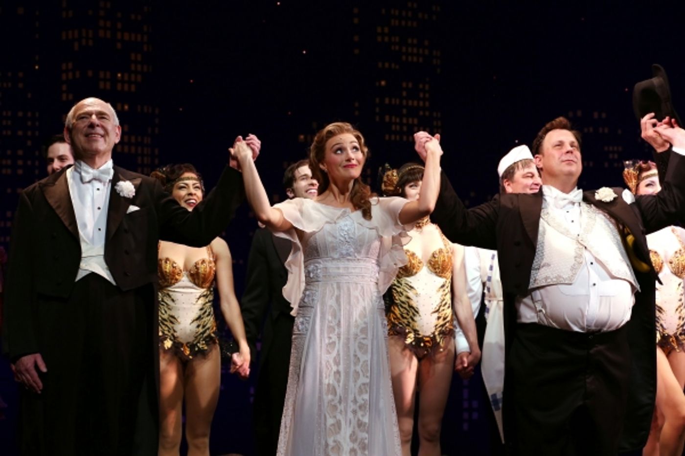 Photo Coverage: Sitting at the Top of the World! BULLETS OVER BROADWAY Cast Takes Opening Night Bows Photo Coverage: Sitting at the Top of the World! BULLETS OVER BROADWAY Cast Takes Opening Night Bows Image