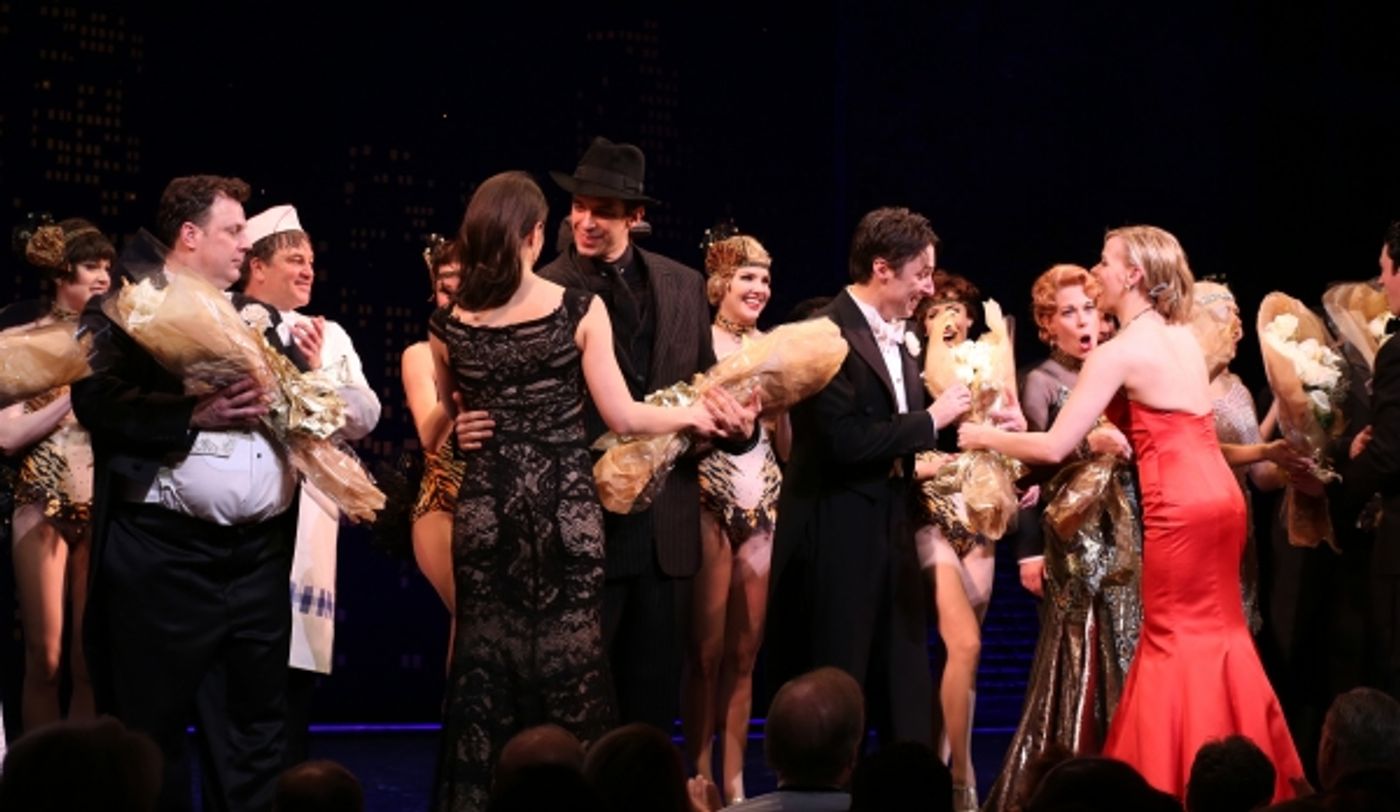 Photo Coverage: Sitting at the Top of the World! BULLETS OVER BROADWAY Cast Takes Opening Night Bows Photo Coverage: Sitting at the Top of the World! BULLETS OVER BROADWAY Cast Takes Opening Night Bows Image