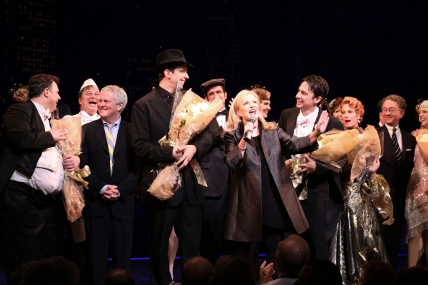 Photo Coverage: Sitting at the Top of the World! BULLETS OVER BROADWAY Cast Takes Opening Night Bows Photo Coverage: Sitting at the Top of the World! BULLETS OVER BROADWAY Cast Takes Opening Night Bows Image