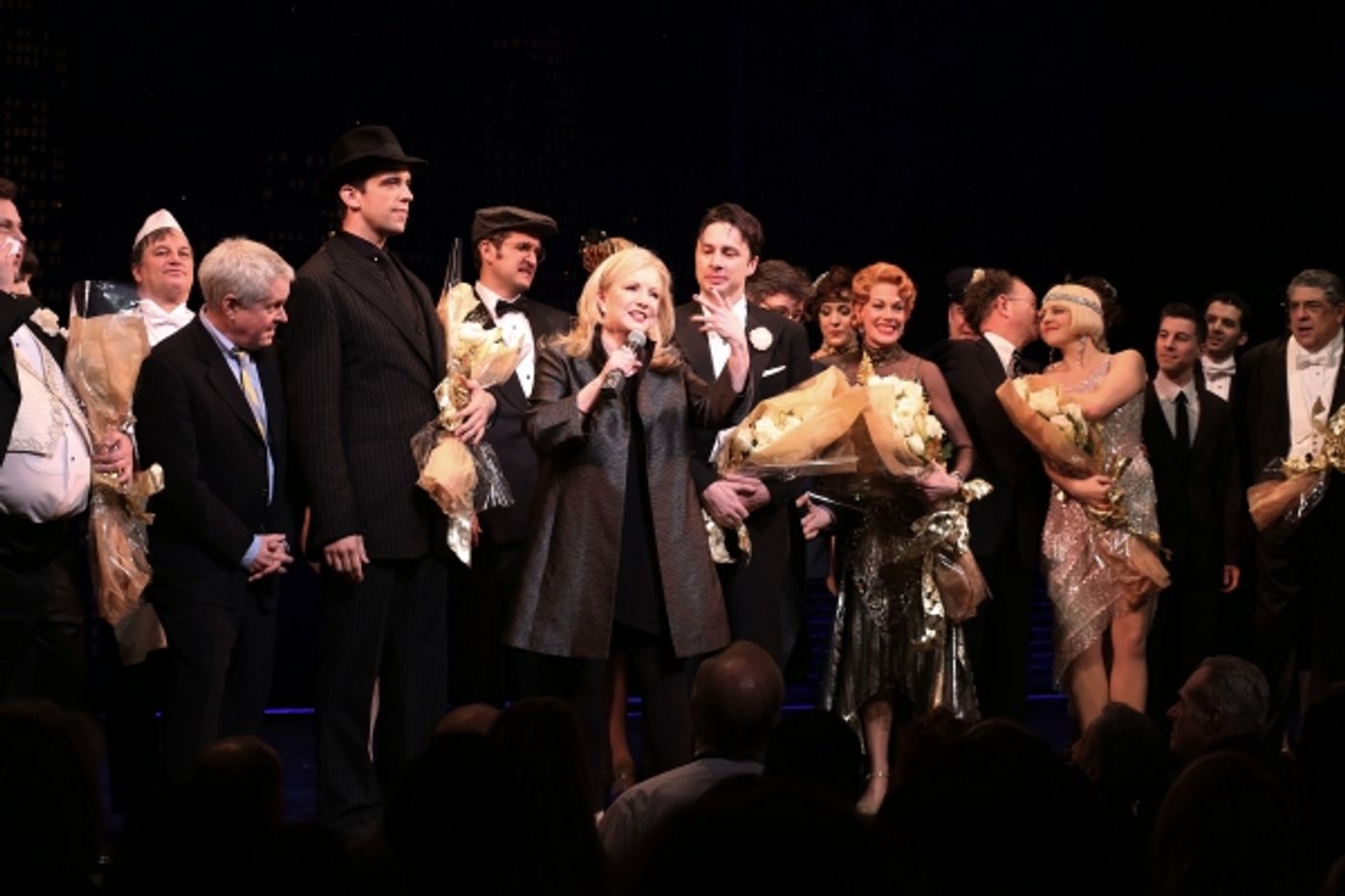 Photo Coverage: Sitting at the Top of the World! BULLETS OVER BROADWAY Cast Takes Opening Night Bows Photo Coverage: Sitting at the Top of the World! BULLETS OVER BROADWAY Cast Takes Opening Night Bows Image