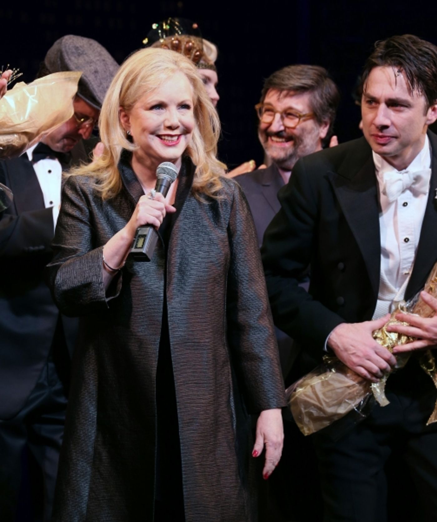 Photo Coverage: Sitting at the Top of the World! BULLETS OVER BROADWAY Cast Takes Opening Night Bows Photo Coverage: Sitting at the Top of the World! BULLETS OVER BROADWAY Cast Takes Opening Night Bows Image
