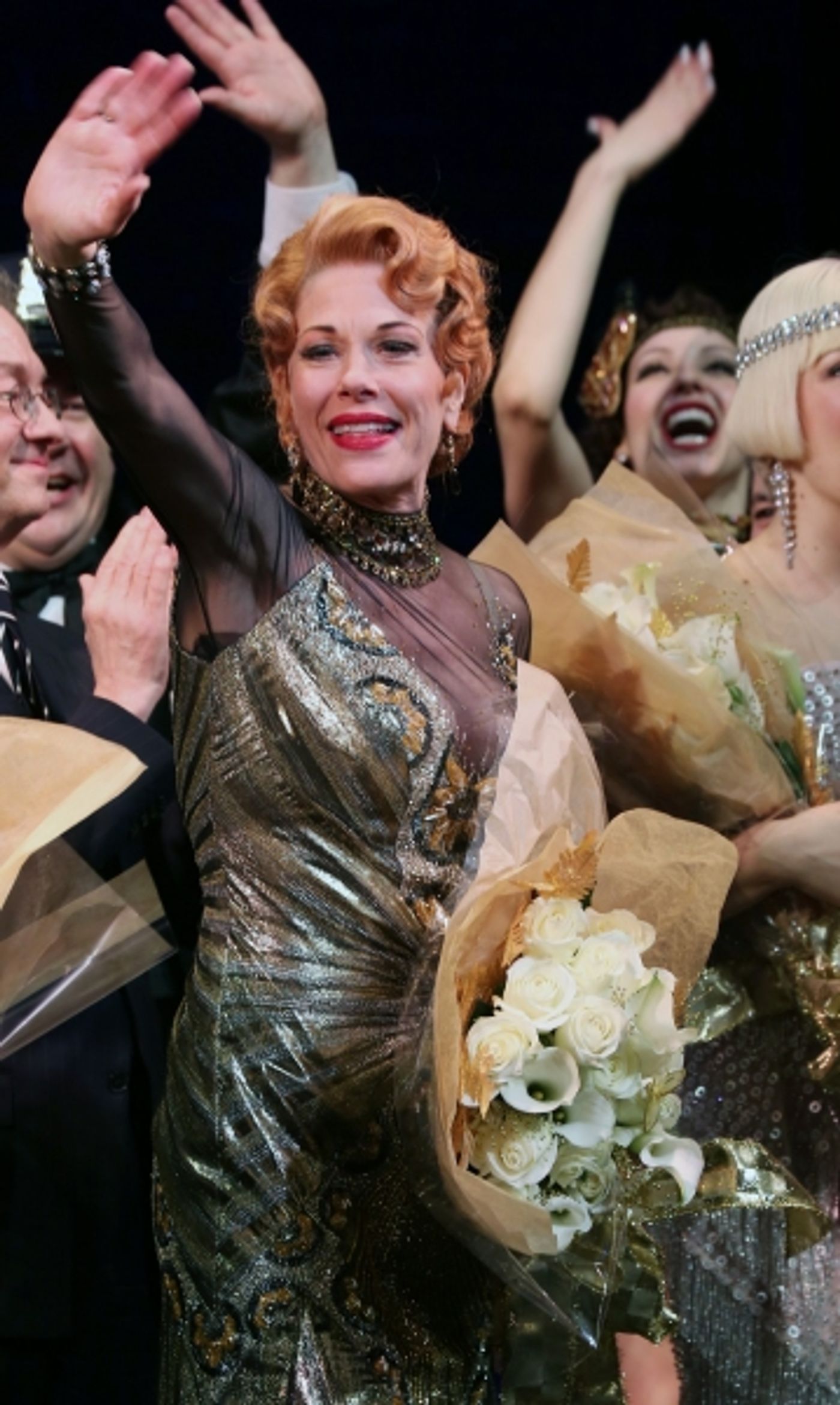 Photo Coverage: Sitting at the Top of the World! BULLETS OVER BROADWAY Cast Takes Opening Night Bows  Image