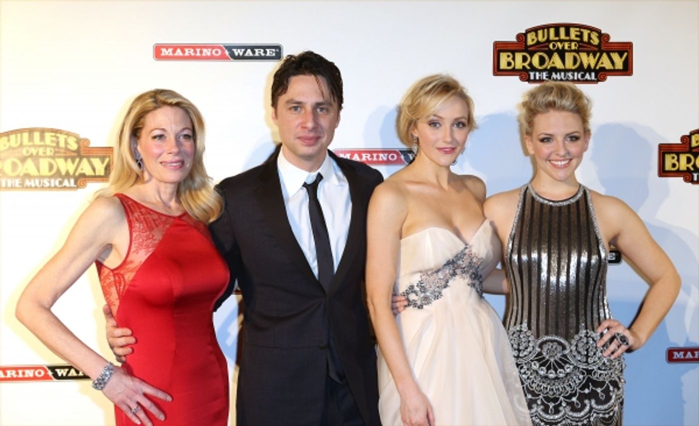 Photo Coverage: Zach Braff, Marin Mazzie & BULLETS OVER BROADWAY Cast Celebrates Opening Night!  Image
