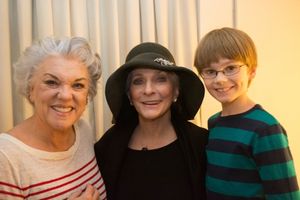 Tyne Daly, Judy Collins, Grayson Taylor Photo