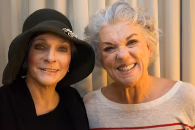 Judy Collins, Tyne Daly Photo