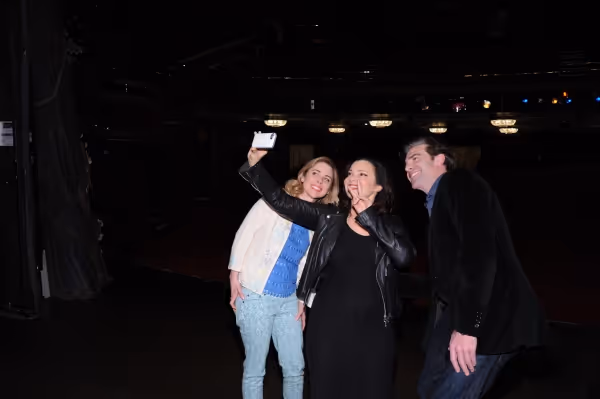 Kerry Butler, Fran Drescher, Matt Walton Photo