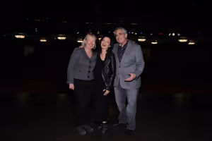 Prudence Fraser, Fran Drescher, Robert Sternin @ BroadwayWorld Prudence Fraser, Fran Drescher, Robert Sternin Photo