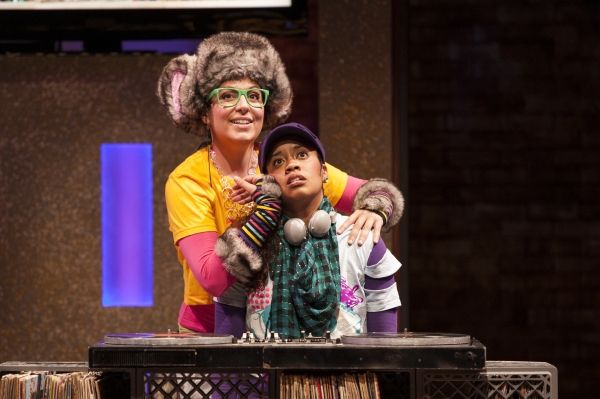 Chin Chilla (Katy Carkuff) and Cinderella (Paige Hernandez)  Photo
