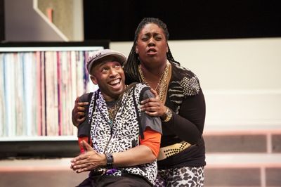 Chocolate Ice (Mark Hairston) and Bad MaÃ¢â‚¬â„¢amajama (Giselle LeBleu Gan Photo