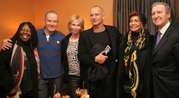 Photo Flash: Whoopi Goldberg, Sting, Janet Langhart Cohen and More Visit Bryan Cranston at ALL THE WAY Photo Flash: Whoopi Goldberg, Sting, Janet Langhart Cohen and More Visit Bryan Cranston at ALL THE WAY Image