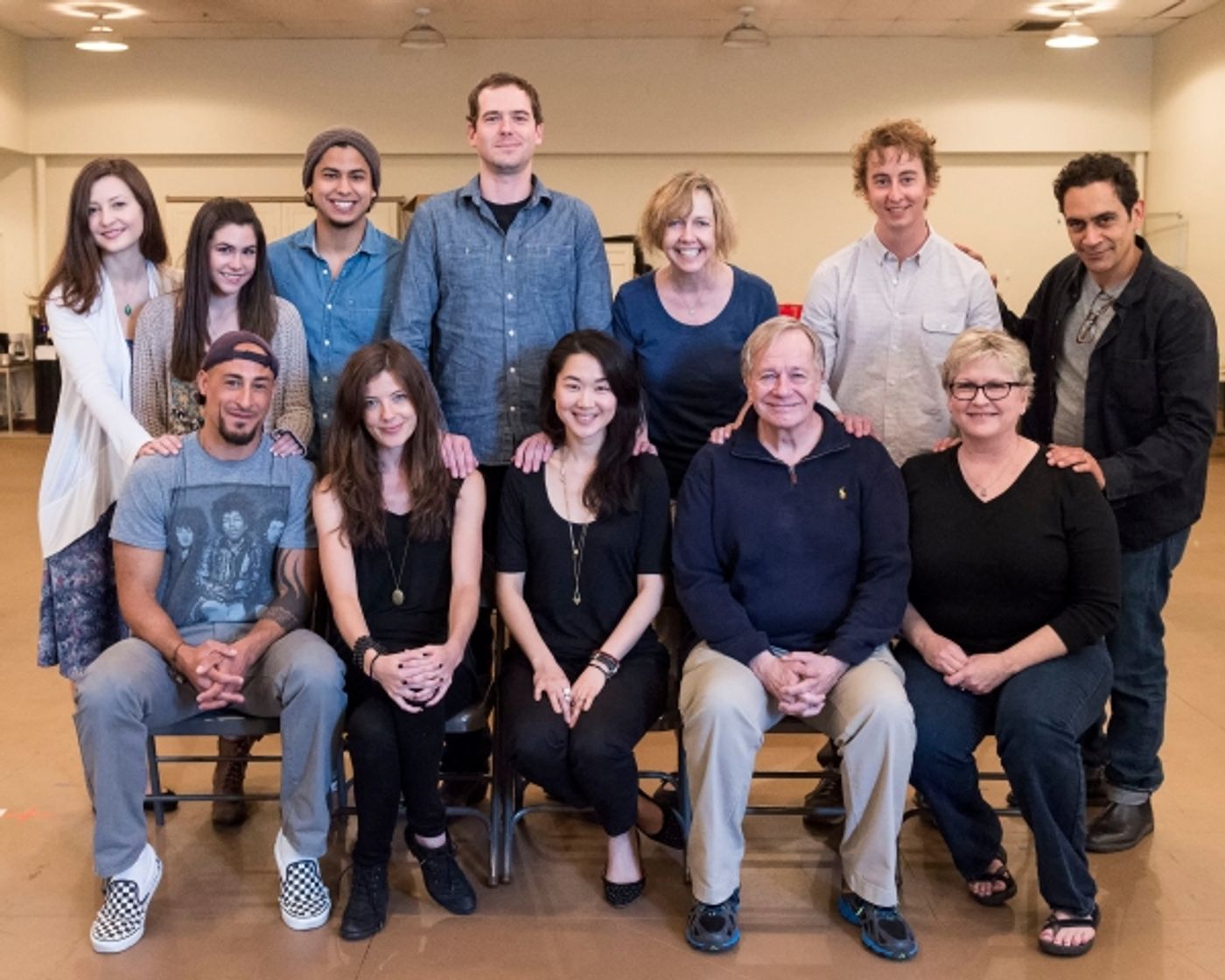 Photo Flash: In Rehearsal with CTG's DIFFERENT WORDS FOR THE SAME THING World Premiere  Image