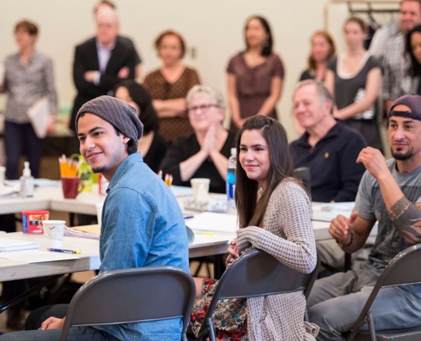 Photo Flash: In Rehearsal with CTG's DIFFERENT WORDS FOR THE SAME THING World Premiere  Image