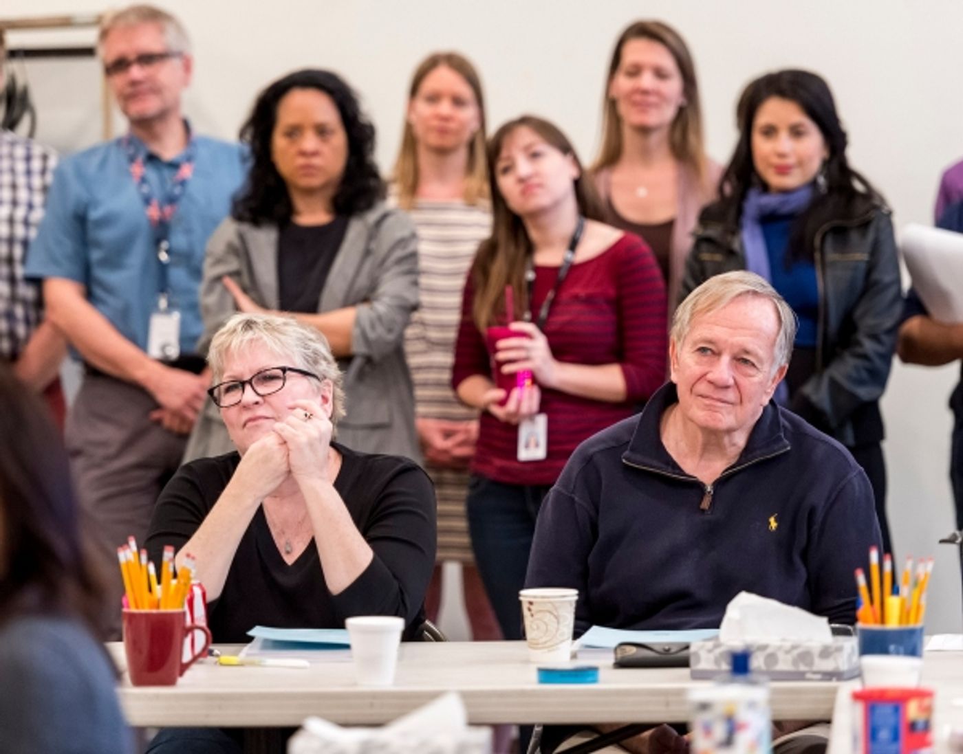 Photo Flash: In Rehearsal with CTG's DIFFERENT WORDS FOR THE SAME THING World Premiere  Image