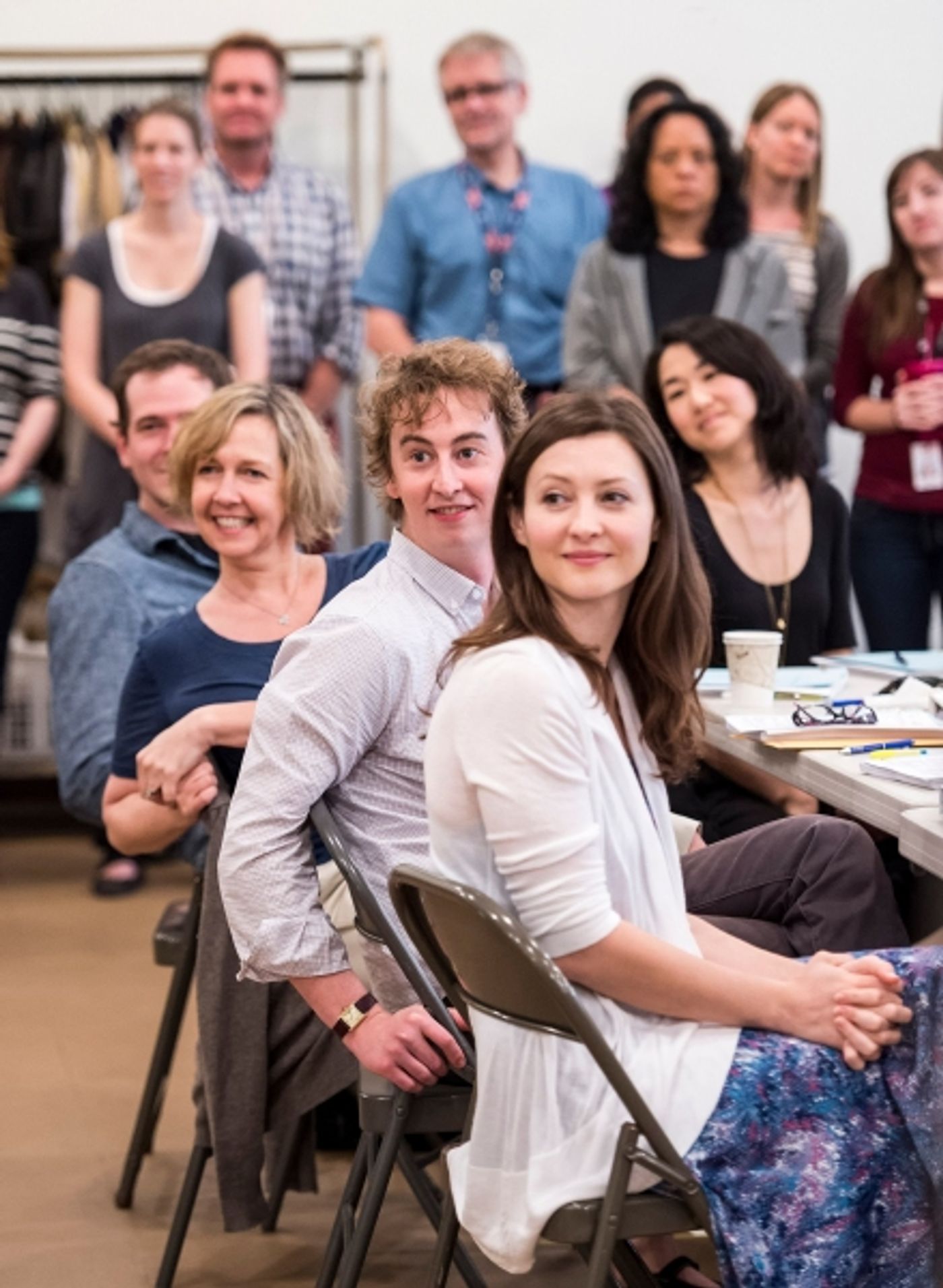 Photo Flash: In Rehearsal with CTG's DIFFERENT WORDS FOR THE SAME THING World Premiere  Image