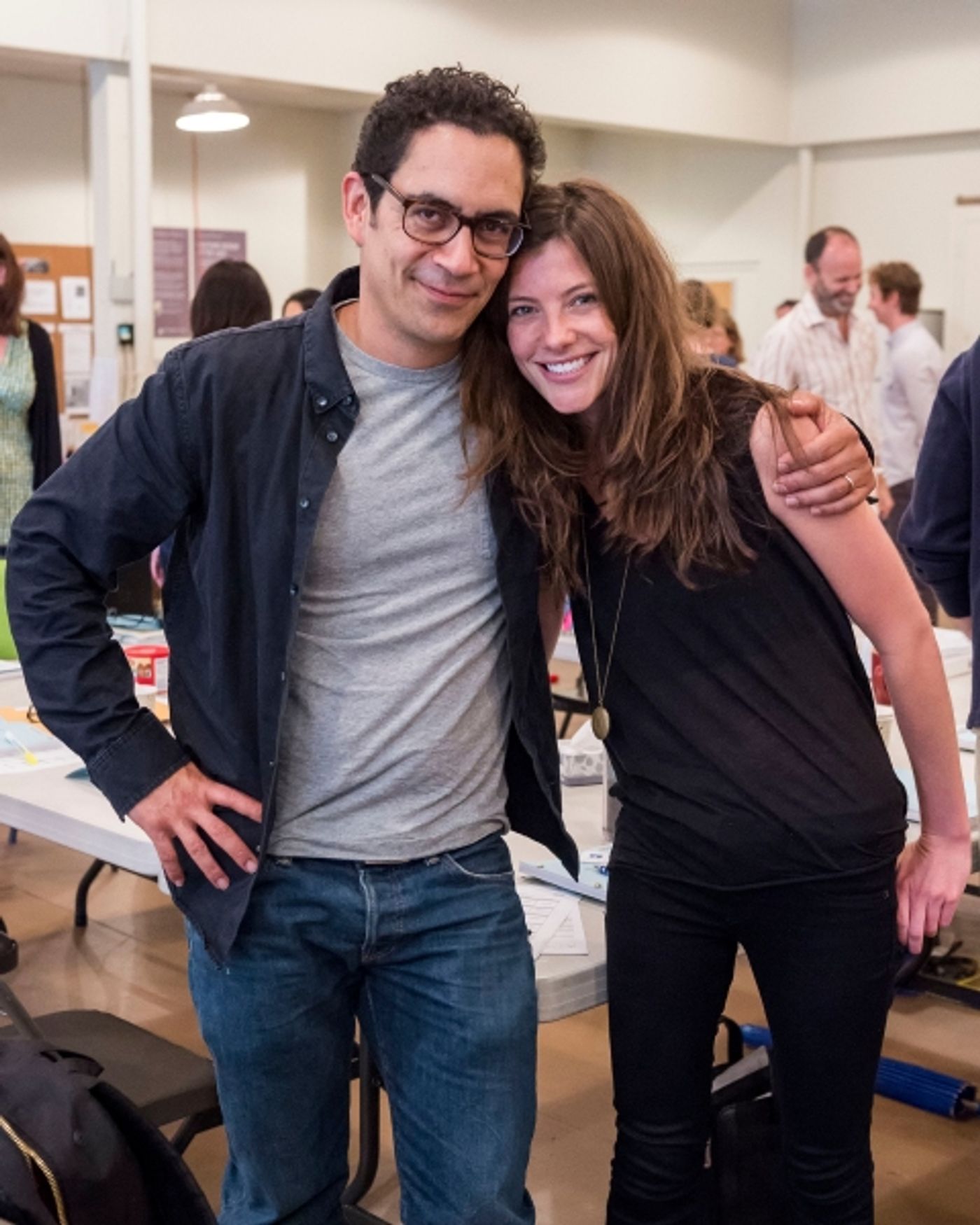 Photo Flash: In Rehearsal with CTG's DIFFERENT WORDS FOR THE SAME THING World Premiere  Image