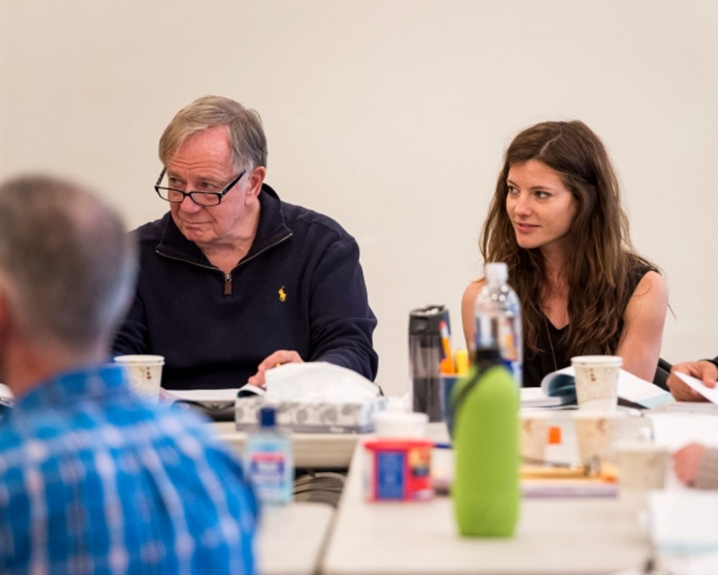 Photo Flash: In Rehearsal with CTG's DIFFERENT WORDS FOR THE SAME THING World Premiere  Image