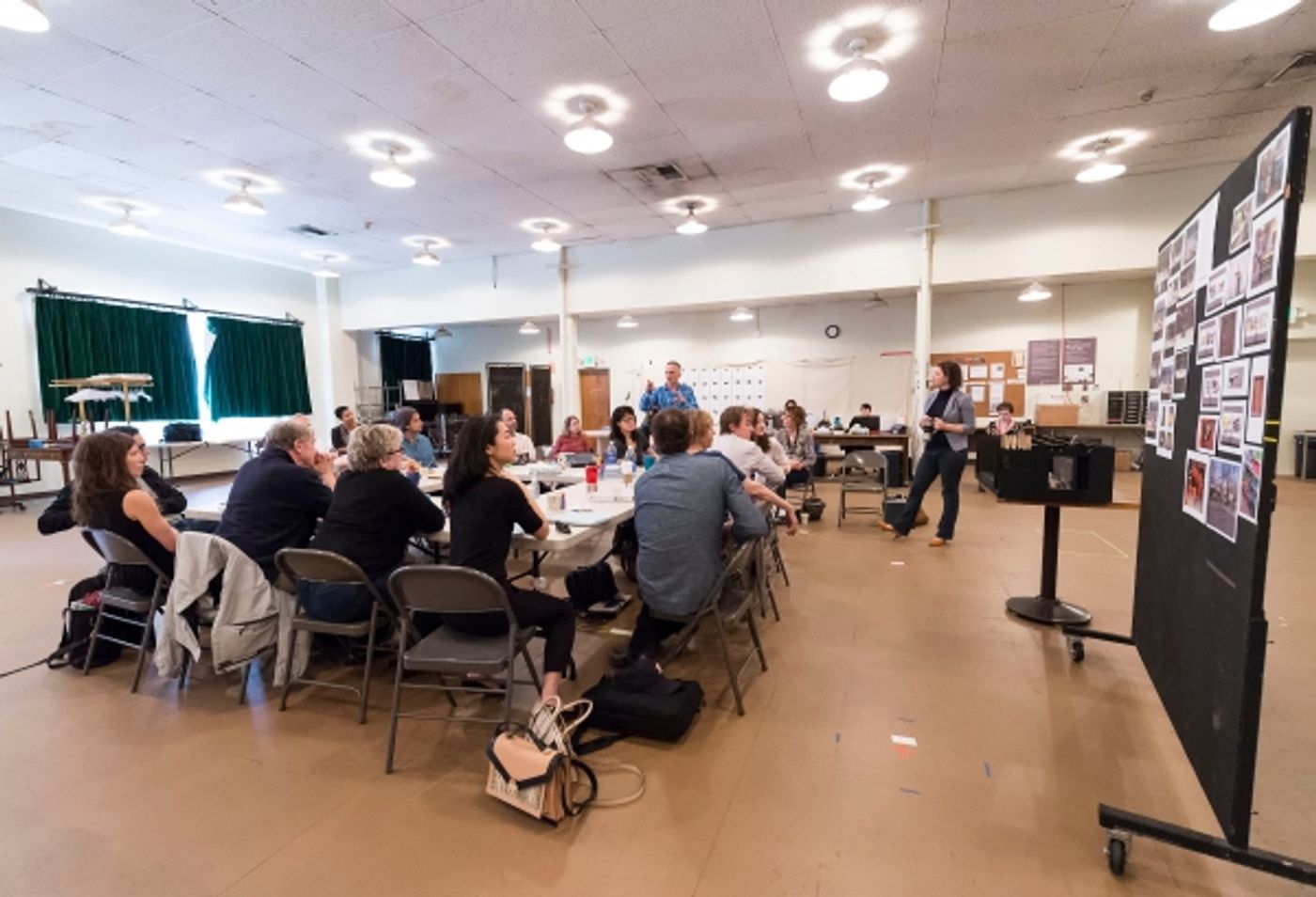Photo Flash: In Rehearsal with CTG's DIFFERENT WORDS FOR THE SAME THING World Premiere  Image