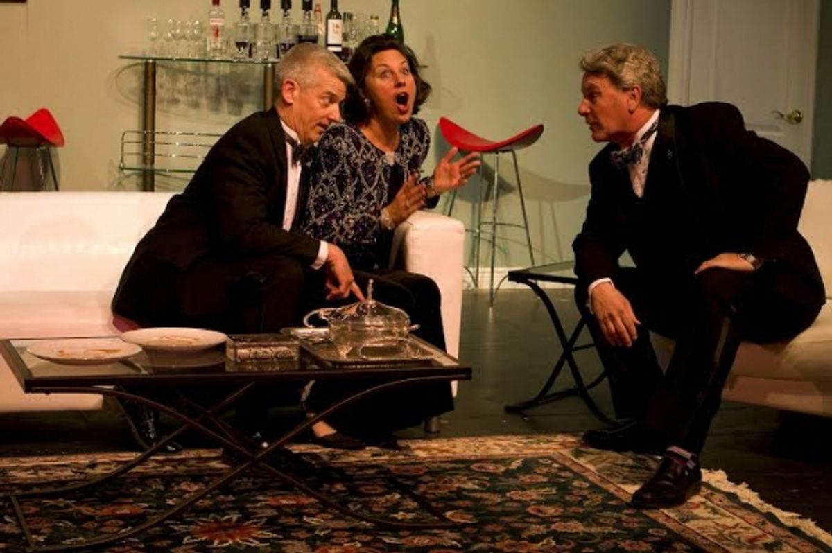 Frank Markus (Lenny Gantz), Sue Rogers (Claire Gantz), and Jim Moll (Ken Gorman) at 