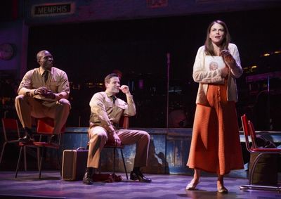 Joshua Henry, Colin Donnell and Sutton Foster Photo