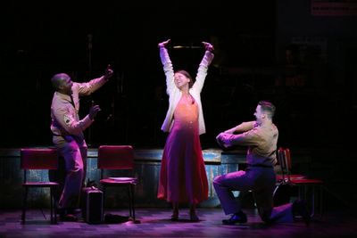 Joshua Henry, Sutton Foster and Colin Donnell Photo