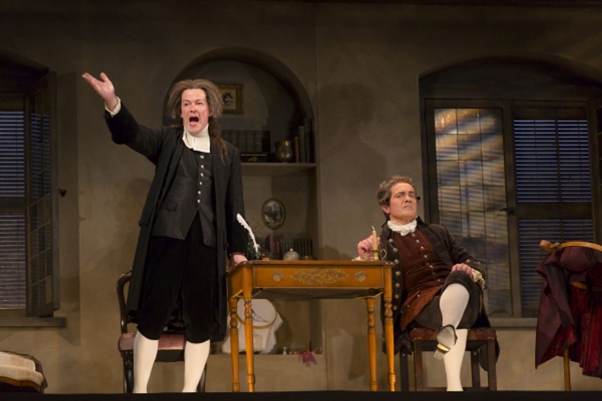 Jeanne Paulsen and Naomi O''Connell at First Look at THE BARBER OF SEVILLE at McCarter Theatre Center