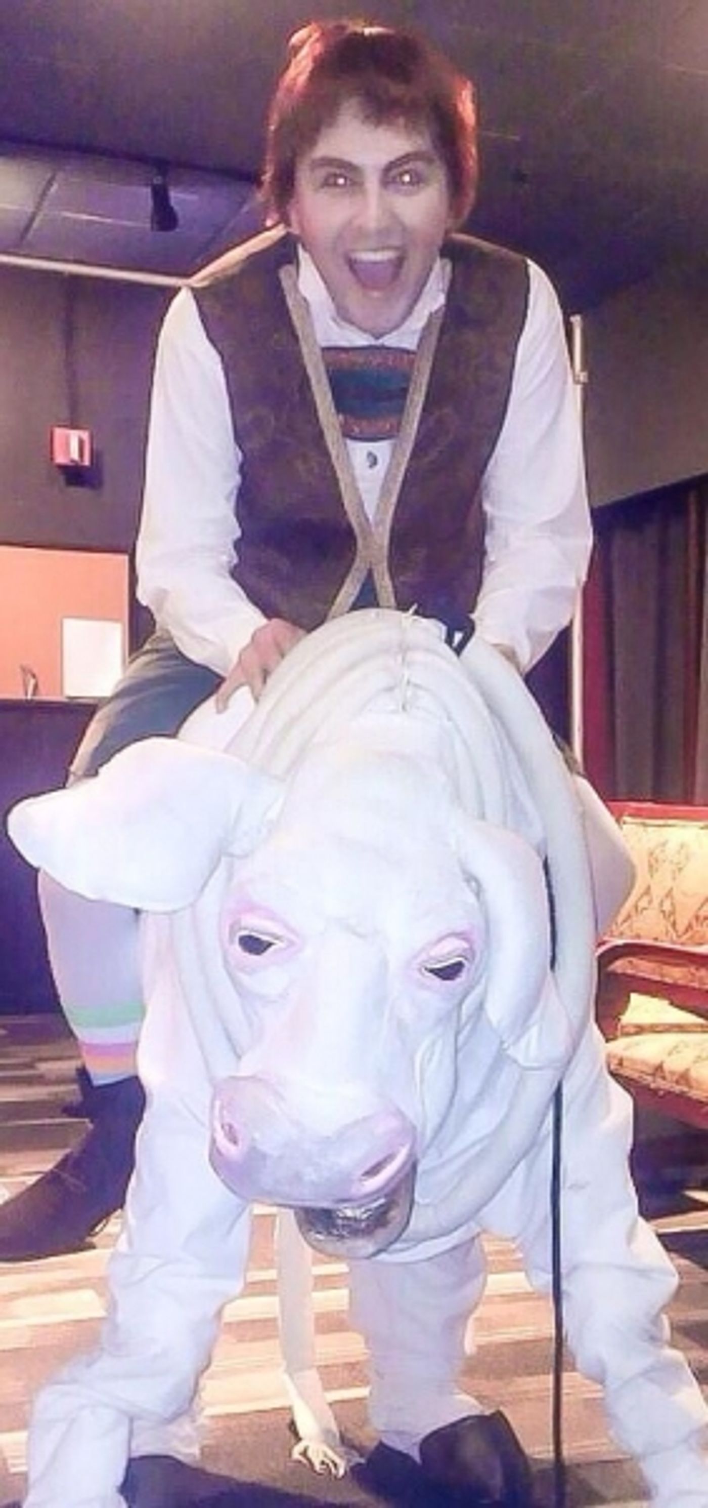 Photo Flash: Saturday Intermission Pics, 4/12- Story Time With ROCKY, Face Time With NEWSIES, and More! Photo Flash: Saturday Intermission Pics, 4/12- Story Time With ROCKY, Face Time With NEWSIES, and More! Image