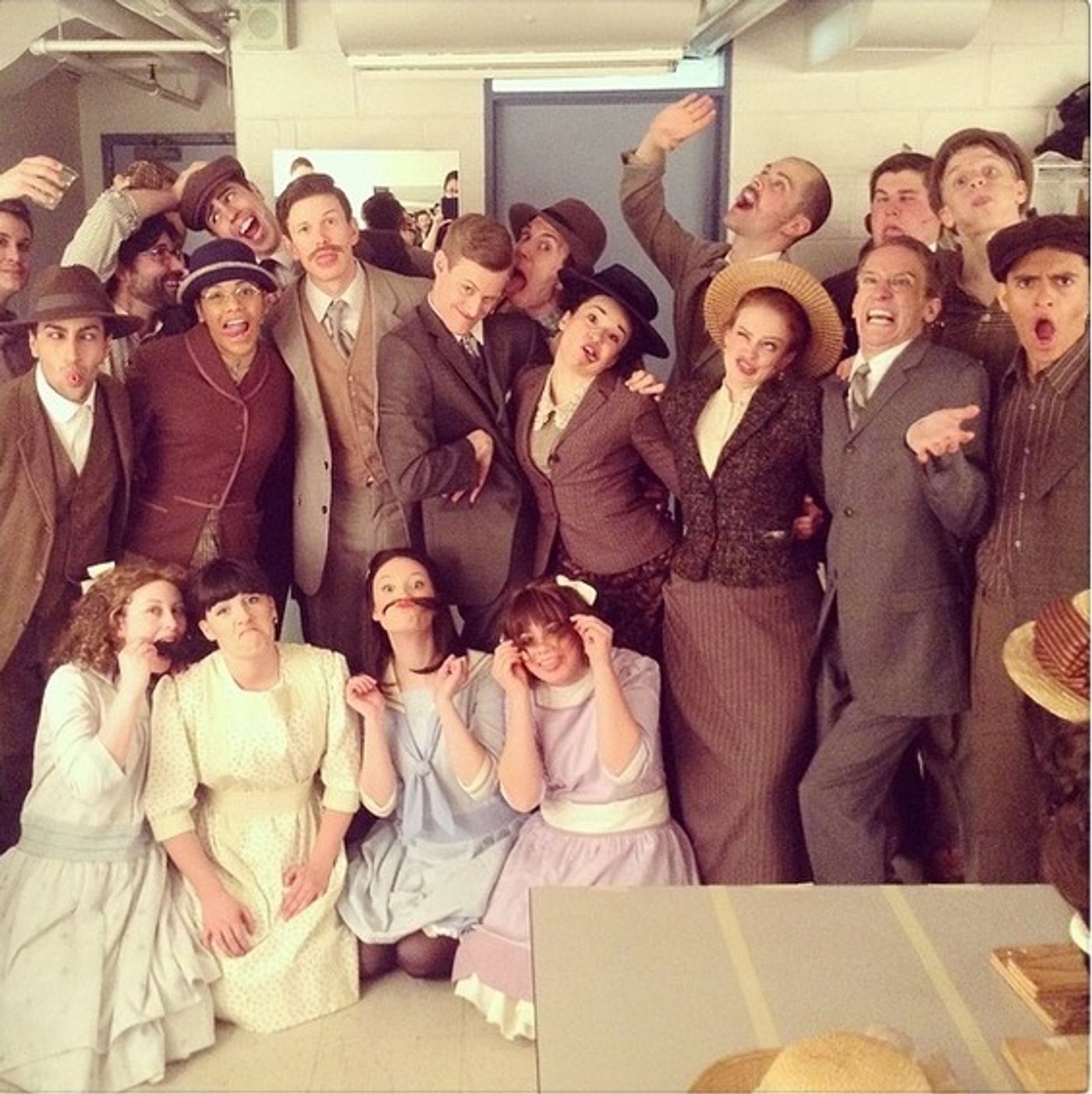 Photo Flash: Saturday Intermission Pics, 4/12- Story Time With ROCKY, Face Time With NEWSIES, and More! Photo Flash: Saturday Intermission Pics, 4/12- Story Time With ROCKY, Face Time With NEWSIES, and More! Image