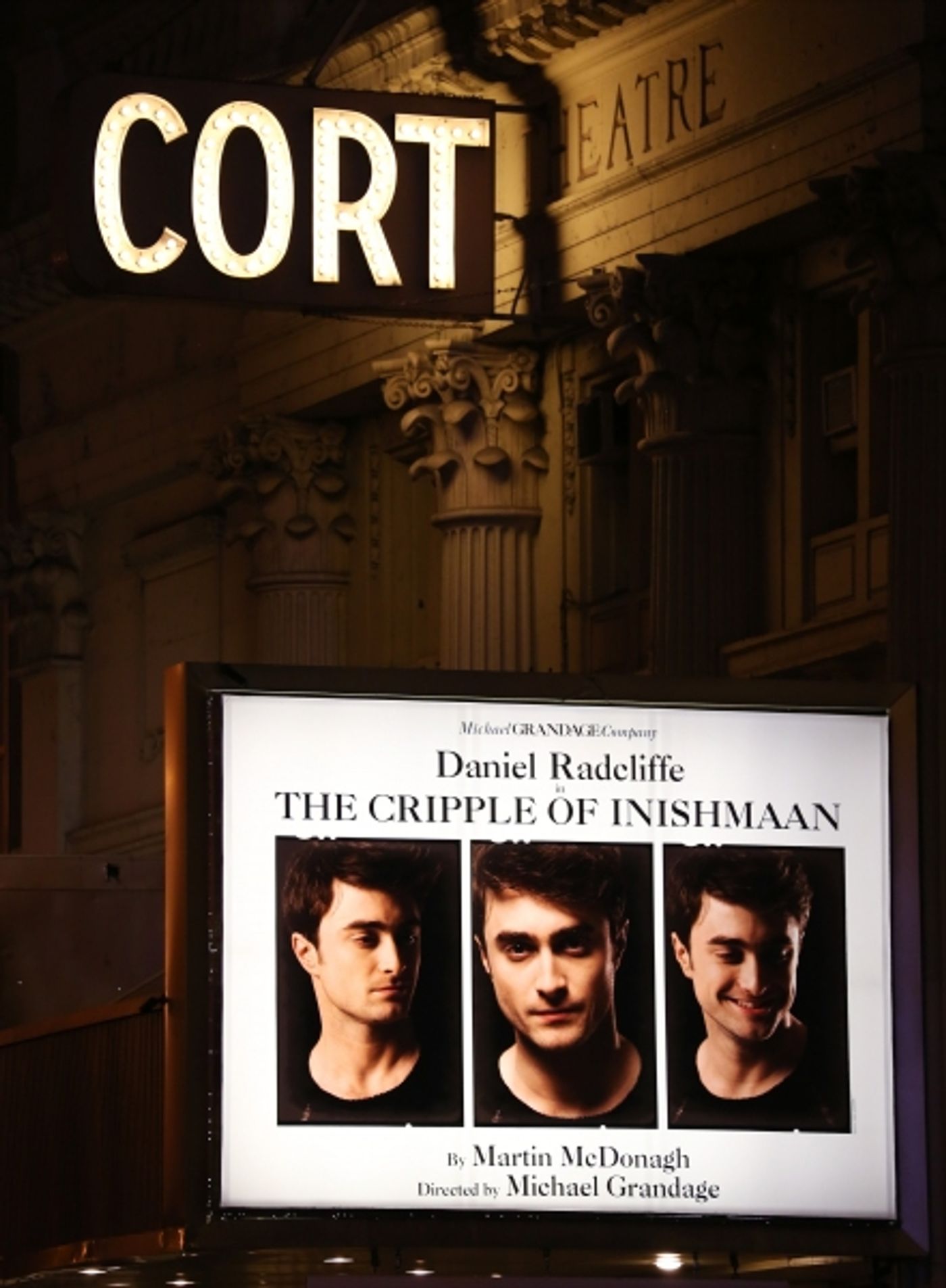 Photo Coverage: He's Back! Daniel Radcliffe & Cast Kick Off THE CRIPPLE OF INISHMAAN Previews on Broadway Image