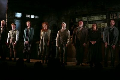 Gary Lilburn, Ingrid Craigie, Sarah Greene, Daniel Radcliffe, Pat Shortt, Gillian Han Photo