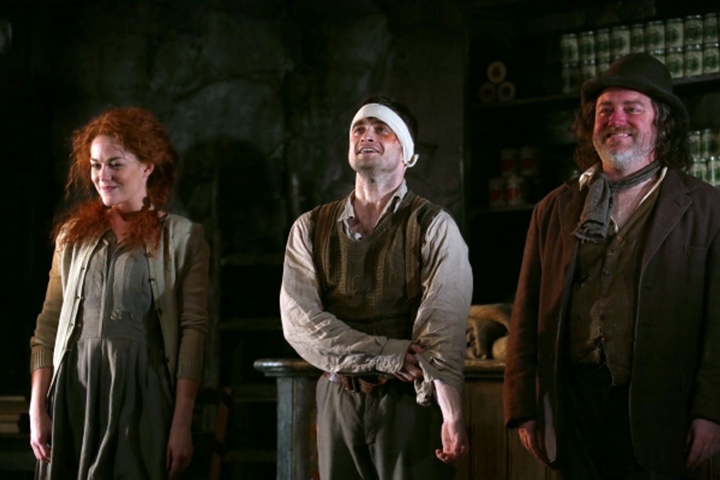 Photo Coverage: He's Back! Daniel Radcliffe & Cast Kick Off THE CRIPPLE OF INISHMAAN Previews on Broadway Image