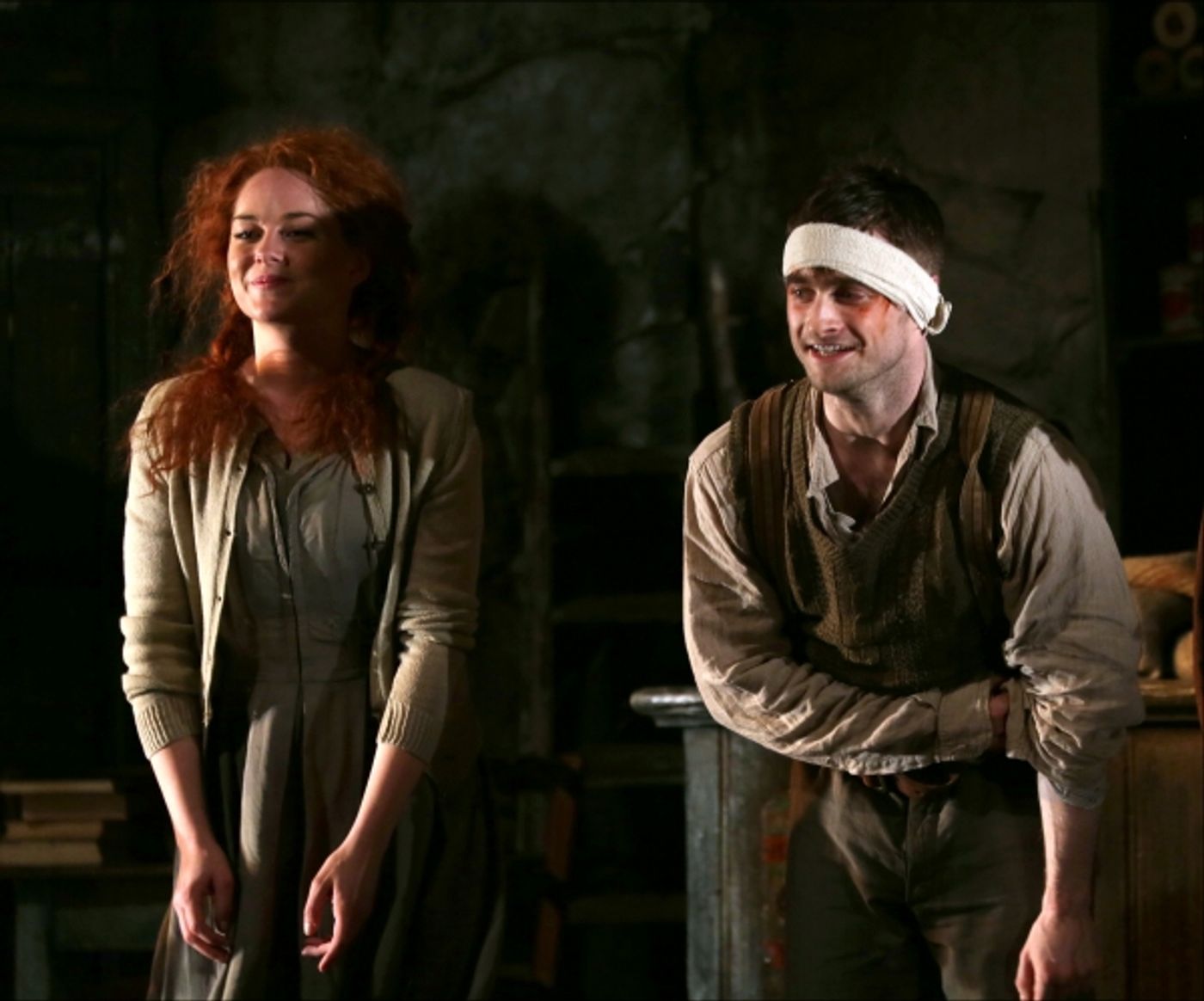 Photo Coverage: He's Back! Daniel Radcliffe & Cast Kick Off THE CRIPPLE OF INISHMAAN Previews on Broadway Image