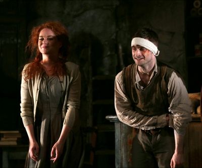 Sarah Greene and Daniel Radcliffe  Photo