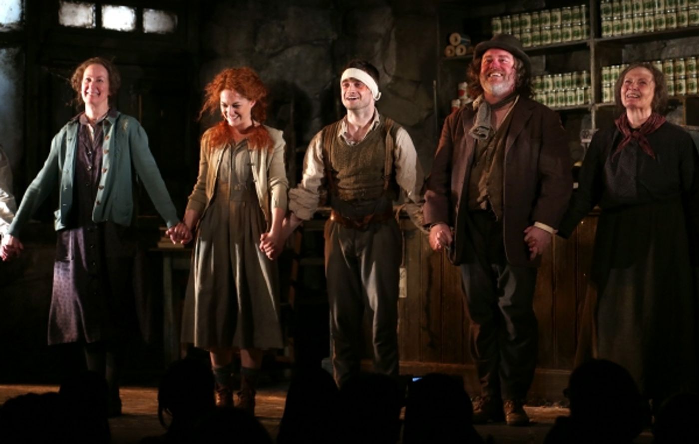 Photo Coverage: He's Back! Daniel Radcliffe & Cast Kick Off THE CRIPPLE OF INISHMAAN Previews on Broadway Image