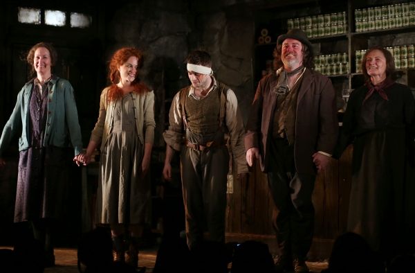 Ingrid Craigie, Sarah Greene, Daniel Radcliffe, Pat Shortt and Gillian Hanna  Photo