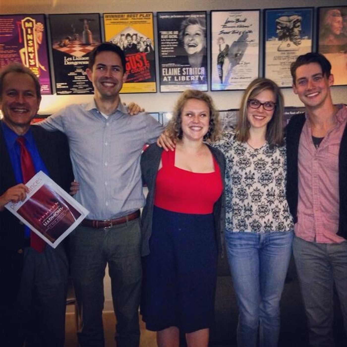 Photo Flash: Saturday Intermission Pics, 4/12, Part 2- BULLETS OVER BROADWAY Takes Prom Pic, IF/THEN Loves SOUTH PARK, & More!  Image