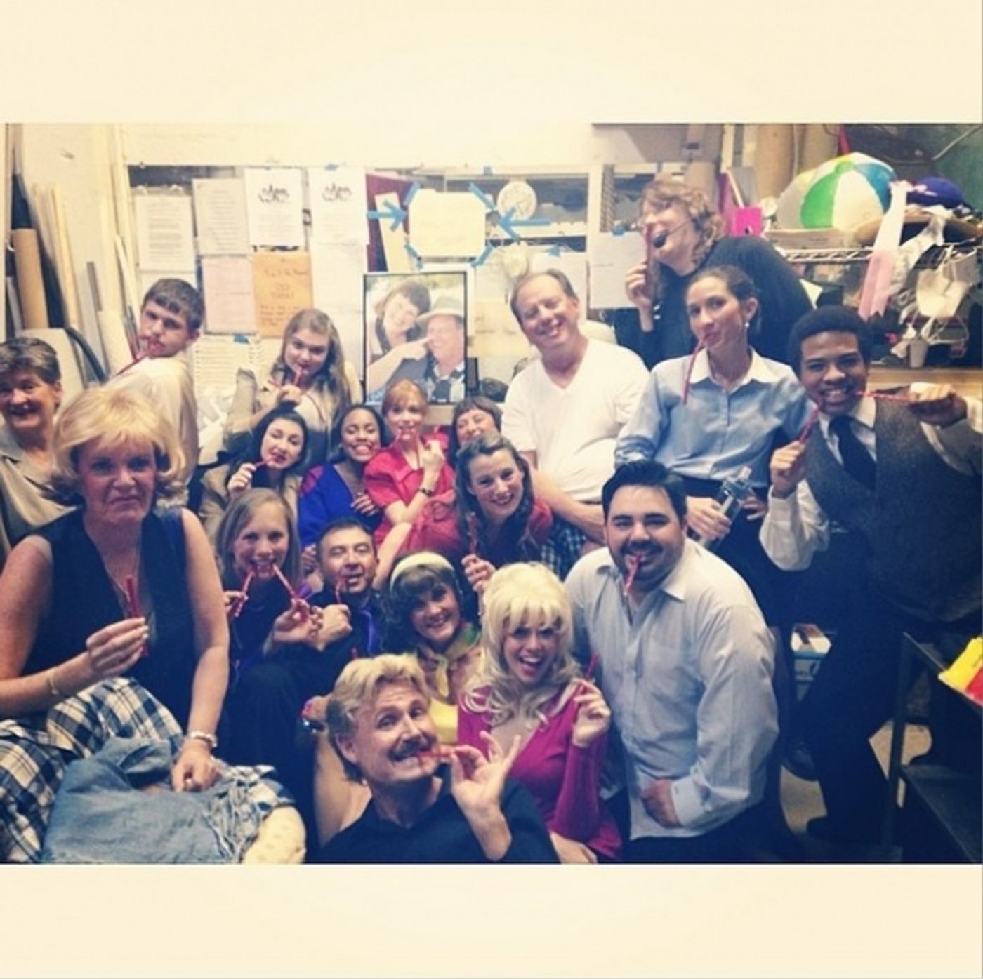 Photo Flash: Saturday Intermission Pics, 4/12, Part 2- BULLETS OVER BROADWAY Takes Prom Pic, IF/THEN Loves SOUTH PARK, & More!  Image