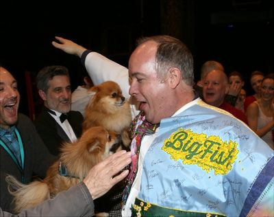 Bill Berloni, Trixie and Romeo with Kevin Ligon Photo