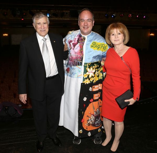 Producer Letty Aaronson with her boyfriend and Kevin Ligon Photo